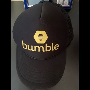 BUMBLE Black Yellow Make The First Move Hat